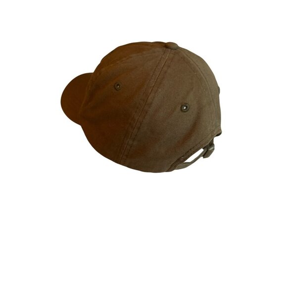 Long Beach Embroidered Cap Brown 100% Cotton Adjustable Baseball Hat Made In Ban - Picture 3 of 6